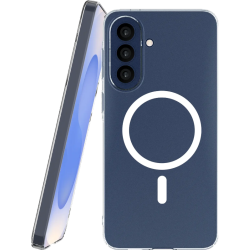 Θήκη Samsung Galaxy A57 Nekit Bare Thin Case Σκληρή Λεπτή Διάφανη με MagSafe 1.2mm - Transparent (8719246597558)