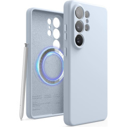 Θήκη Samsung Galaxy S26 Ultra Elago Magnetic Silicone Case Premium Σιλικόνης με MagSafe - Light Blue (EGS26MSSC69-LBL)