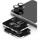 Tempered Glass Samsung Galaxy Z Flip8 Ringke Camera Lens Frame Glass Αντιχαρακτικό Γυαλί Προστασίας για Φακό Κάμερας 2 Τεμάχια - Black (8800380460621)