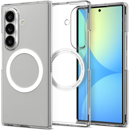 Θήκη Samsung Galaxy Z Fold8 Ultra Spigen Air Skin MagFit Σκληρή με MagSafe - Clear / White (ACS11505)