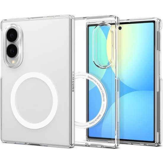 Θήκη Samsung Galaxy Z Fold8 Spigen Air Skin MagFit Σκληρή με MagSafe - Clear / White (ACS11952)