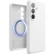 Θήκη Samsung Galaxy S26 Elago Magnetic Silicone Case Premium Σιλικόνης με MagSafe - White (EGS26MSSC62-WH)