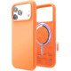 Θήκη iPhone 17 Pro Max Elago Magnetic Ridge Silicone Case Premium Σιλικόνης με MagSafe - Orange (ES17MSRG69PRO-OR)