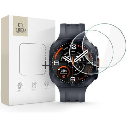 Tempered Glass Samsung Galaxy Watch Ultra2 2026 47mm Tech-Protect Glass Fit+ Αντιχαρακτικό Γυαλί Προστασίας Οθόνης 2 Τεμάχια - Clear (5906302324668)