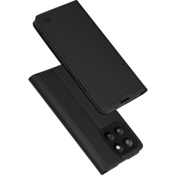 Θήκη Honor 400 Smart 5G / 400 Smart 4G / X7d 4G Techsuit Magskin Book Πορτοφόλι από Οικολογικό Δέρμα - Black (5949419334410)