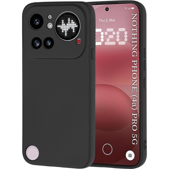Θήκη Nothing Phone 4a Pro Techsuit SoftFlex Σιλικόνης - Black (5949419364837)