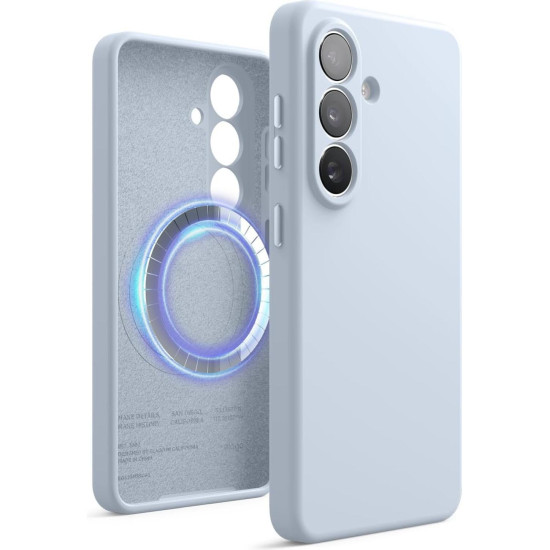 Θήκη Samsung Galaxy S26 Elago Magnetic Silicone Case Premium Σιλικόνης με MagSafe - Light Blue (EGS26MSSC62-LBL)