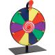 Τροχός Κλήρωσης Relaxdays 30 cm Prize Wheel με Βάση για Διαγωνισμούς & Giveaways 40 x 30 x 15.5 cm - Multicoloured (10053607_1484)