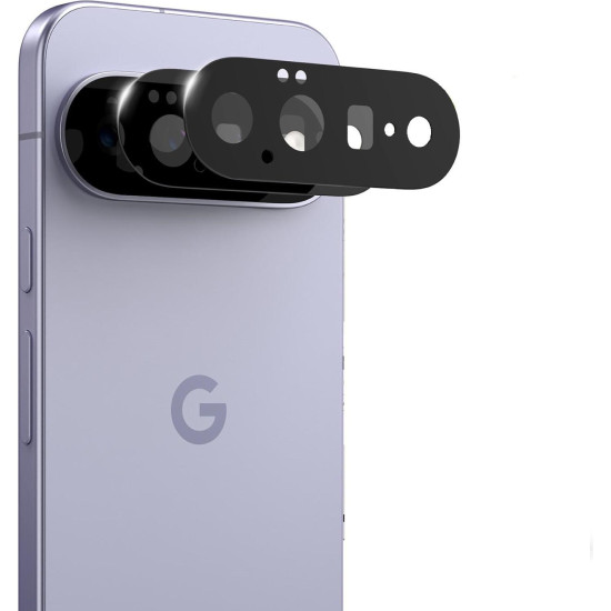 Tempered Glass Google Pixel 11 Ringke Camera Protector Full Cover Glass Αντιχαρακτικό Γυαλί Προστασίας για Φακό Κάμερας 2 Τεμάχια - Black (8800380461482)