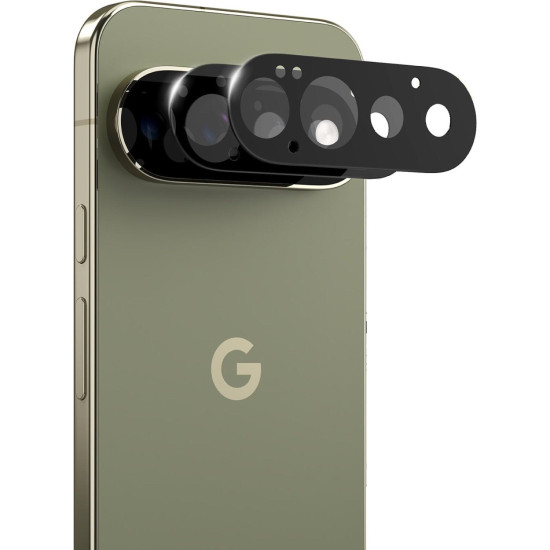 Tempered Glass Google Pixel 11 Pro Ringke Camera Protector Full Cover Glass Αντιχαρακτικό Γυαλί Προστασίας για Φακό Κάμερας 2 Τεμάχια - Black (8800380461239)