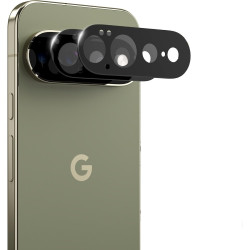 Tempered Glass Google Pixel 11 Pro XL Ringke Camera Protector Full Cover Glass Αντιχαρακτικό Γυαλί Προστασίας για Φακό Κάμερας 2 Τεμάχια - Black (8800380460973)