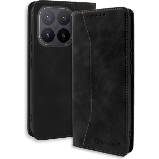 Θήκη Xiaomi 17T Pro Bodycell Book Case Πορτοφόλι - Black (5206015087103)