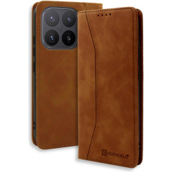 Θήκη Xiaomi 17T Pro Bodycell Book Case Πορτοφόλι - Brown (5206015087110)