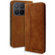 Θήκη Xiaomi 17T Pro Bodycell Book Case Πορτοφόλι - Brown (5206015087110)