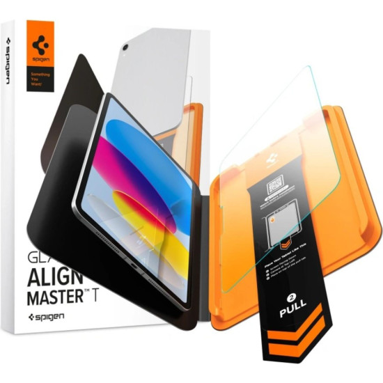 Tempered Glass iPad (A16) 11th Gen. 2025 11" / 10th Gen. 2022 10.9" Spigen Glas.tR Align Master T Ανθεκτικό Αντιχαρακτικό Γυαλί Προστασίας Οθόνης - Clear (AGL11698)