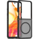 Θήκη Motorola Razr 50 Ultra / Razr 70 Plus Techsuit PureFrost Σκληρή Ημιδιάφανη με MagSafe - Frosted Black (5949419382107)