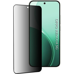 Tempered Glass Oppo Reno14 Techsuit 111D Privacy Full Glue Full Face Αντιχαρακτικό Γυαλί Προστασίας Απορρήτου Οθόνης - Black (5949419349315)