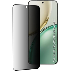 Tempered Glass Honor Magic8 Lite Techsuit 111D Privacy Full Glue Full Face Αντιχαρακτικό Γυαλί Προστασίας Απορρήτου Οθόνης - Black (5949419349971)