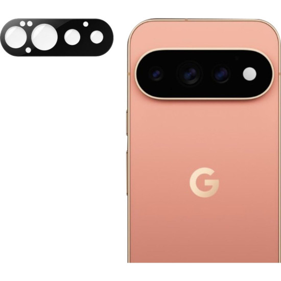 Tempered Glass Google Pixel 11 Pro Techsuit Full Camera Αντιχαρακτικό Γυαλί Προστασίας για Φακό Κάμερας - Black (5949419382596)