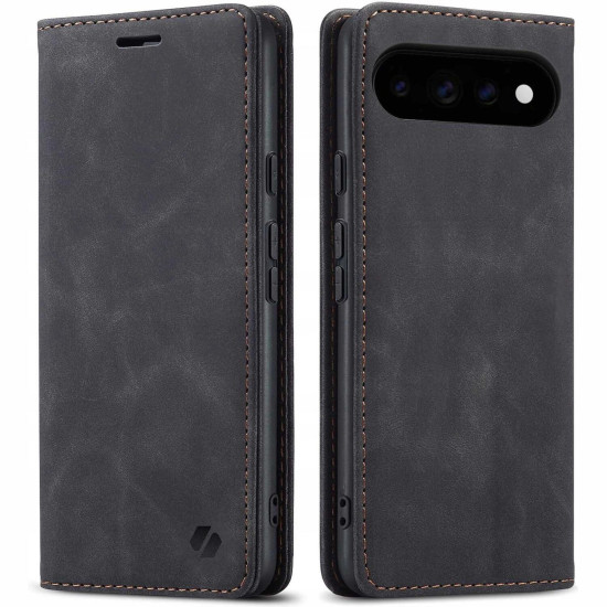 Θήκη Google Pixel 11 / 11 Pro Spacecase Wallet Πορτοφόλι - Black (5905719143572)