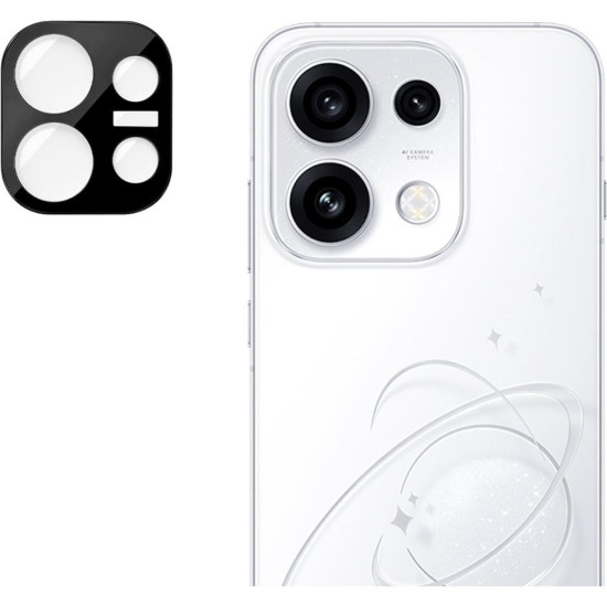 Tempered Glass Oppo Reno16 Pro Techsuit Full Camera Αντιχαρακτικό Γυαλί Προστασίας για Φακό Κάμερας - Black (5949419382084)