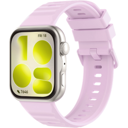 Λουράκι Huawei Watch Fit 5 Pro Techsuit Watchband W082 Σιλικόνης - Lavender (5949419373693)