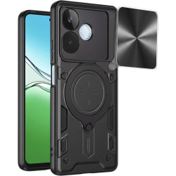 Θήκη Oppo A5 Pro Techsuit CamGuard Pro με Κάλυμμα για την Κάμερα & Μεταλλικό KickStand - Black (5949419292079)