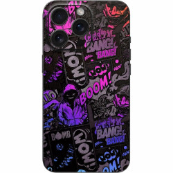 iPhone 15 Pro Max Αυτοκόλλητο Skin Προστασίας Πλάτης Gams Premium Vinyl Skin Back Plate - 3D Neonbomb (GAMS-VNL-SKIN-3DNB-001-074)