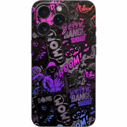 iPhone 15 Pro Αυτοκόλλητο Skin Προστασίας Πλάτης Gams Premium Vinyl Skin Back Plate - 3D Neonbomb (GAMS-VNL-SKIN-3DNB-001-076)
