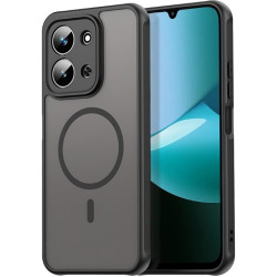 Θήκη Xiaomi Redmi 15C 4G Techsuit HaloFrost II MagSafe Σκληρή Ημιδιάφανη με MagSafe - Black (5949419336445)