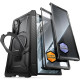 Θήκη Samsung Galaxy Z Fold8 Ultra Supcase Unicorn Beetle Grip Mag Full Body 360° Ανθεκτική με MagSafe & KickStand + 2 x Tempered Glass Clear & Privacy - Black (843439162198)