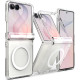 Θήκη Samsung Galaxy Z Flip8 Ringke Fusion Flap Magnetic Ανθεκτική Σκληρή με MagSafe - Clear (8800328819405)