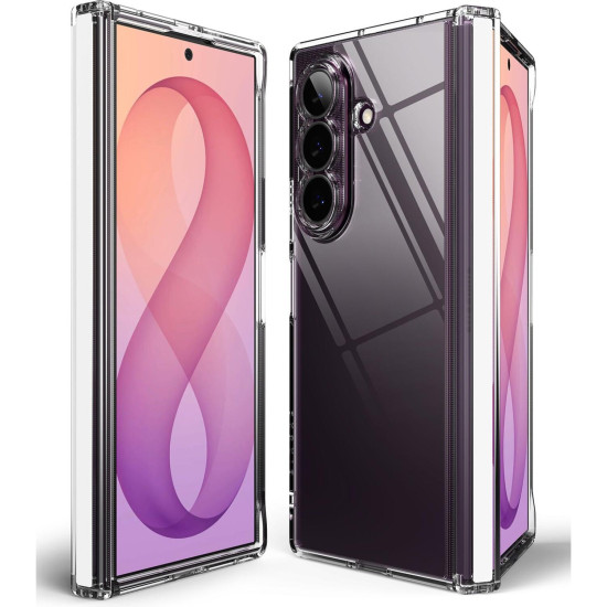 Θήκη Samsung Galaxy Z Fold8 Ultra Ringke Fusion Flap Ανθεκτική Σκληρή - Clear (8800328819313)