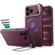 Θήκη iPhone 18 Pro Max / 17 Pro Max ESR Cyber Tough Magnetic with Flex Stand Ανθεκτική με MagSafe / Kickstand & Κάλυμμα για Camera Control - Deep Burgundy (4894240304020)