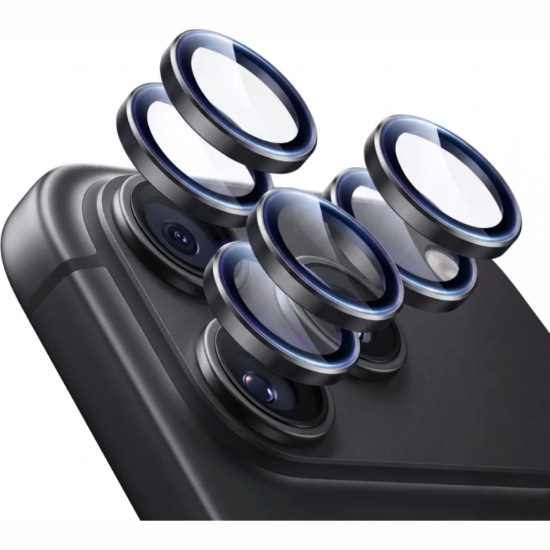 Tempered Glass iPhone 18 Pro / 18 Pro Max ESR Armorite Camera Lens Protectors Αντιχαρακτικό Γυαλί Προστασίας για Φακό Κάμερας 2 Τεμάχια - Black (4894240306031)