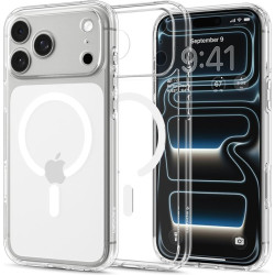 Θήκη iPhone 18 Pro Max / 17 Pro Max Spigen Ultra Hybrid MagFit Ανθεκτική Σκληρή με MagSafe - Clear / White (ACS12118)