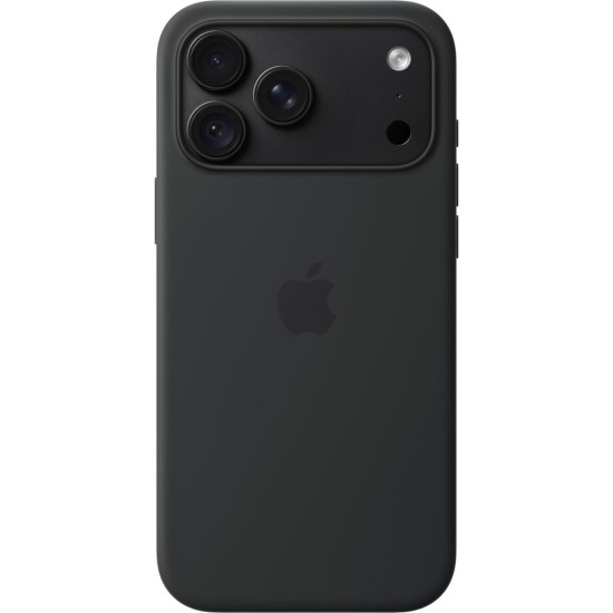 Θήκη iPhone 18 Pro Max Official Apple Silicone Case Σιλικόνης με MagSafe - Black (MK954ZM/A)