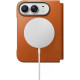 Θήκη iPhone Duo Nomad Traditional Horween Leather Folio Δερμάτινο Πορτοφόλι με MagSafe - Saddle (NM017682858)