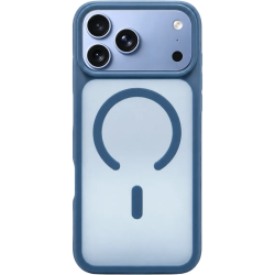 Θήκη iPhone 18 Pro Max Vivid Skin Feel MagSafe Case Ημιδιάφανη με MagSafe - Blue (VIVGGS000105)
