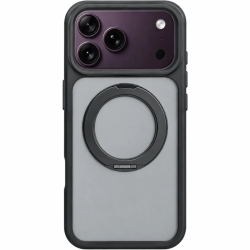 Θήκη iPhone 18 Pro Max Vivid Skin Feel MagSafe Case With 360 Rotating Stand Ημιδιάφανη με MagSafe & Περιστρεφόμενο KickStand - Black (VIVGGS000109)