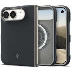 Θήκη iPhone Duo Spigen Nano Pop MagFit Ανθεκτική με MagSafe - Black Sesame (ACS11687)