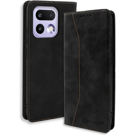 Θήκη Realme 16 Pro Bodycell Book Case Πορτοφόλι - Black (5206015086984)