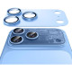Tempered Glass iPhone 18 Pro Max ESR Armorite Pro Camera Lens Protector Αντιχαρακτικό Γυαλί Προστασίας για Φακό Κάμερας με Μεταλλικό Πλαίσιο - Blue (4894240306413)