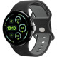 Λουράκι Google Pixel Watch 5 / 4 / 3 / 2 / 1 41mm Spigen Nano Pop από Premium Σιλικόνη - Black Sesame (AMP09486)