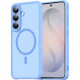 Θήκη Samsung Galaxy S26 FE Techsuit HaloFrost II MagSafe Σκληρή Ημιδιάφανη με MagSafe - Sky Blue (5949419384804)