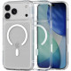 Θήκη iPhone 18 Pro Max / 17 Pro Max Spacecase Clear MagSafe Σκληρή Διάφανη με MagSafe - White (5905719144197)