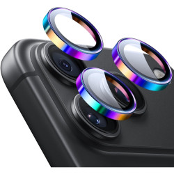 Tempered Glass iPhone 18 Pro / 18 Pro Max ESR Armorite Camera Lens Protectors Αντιχαρακτικό Γυαλί Προστασίας για Φακό Κάμερας - Chromatic (4894240306017)