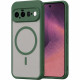 Θήκη Google Pixel 11 Techsuit HaloFrost II MagSafe Σκληρή Ημιδιάφανη με MagSafe - Green (5949419384347)