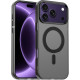 Θήκη iPhone 18 Pro / 17 Pro Techsuit CandyCase Σκληρή Ημιδιάφανη με MagSafe - Black (5949419380219)