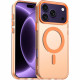 Θήκη iPhone 18 Pro / 17 Pro Techsuit CandyCase Σκληρή Ημιδιάφανη με MagSafe - Orange (5949419380165)